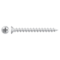 RAPIERSTAR Sharp Point Screws For Non-Reinforced UPVC - Countersunk - 4.3mm x 35mm - ZP (Qty 1000)