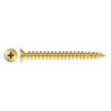 RAPIERSTAR Sharp Point Wood Screw - Countersunk - 3.5mm x 30mm - YP (Qty 200)