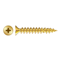 RAPIERSTAR Sharp Point Wood Screw - Countersunk - 4.0mm x 20mm - YP (Qty 200)