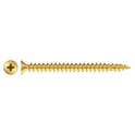 RAPIERSTAR Sharp Point Wood Screw - Countersunk - 4.0mm x 35mm - YP (Qty 200)