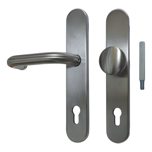 GU BKS Rondo Lever/Knob Door Furniture - Satin Stainless Steel