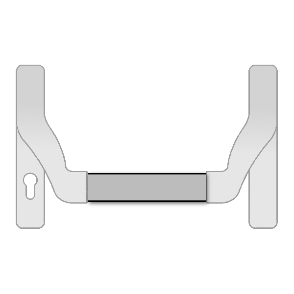 GU BKS 1150mm Cross Bar To Suit Secury Panic E Multipoint Lock - B7100-4274