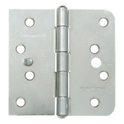 GRIDLOCK Fixed Pin Wide Butt Hinges - Radius - ZP