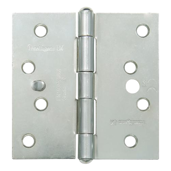 GRIDLOCK Fixed Pin Wide Butt Hinges - Square - ZP