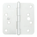GRIDLOCK Fixed Pin Wide Butt Hinges - Radius - WH
