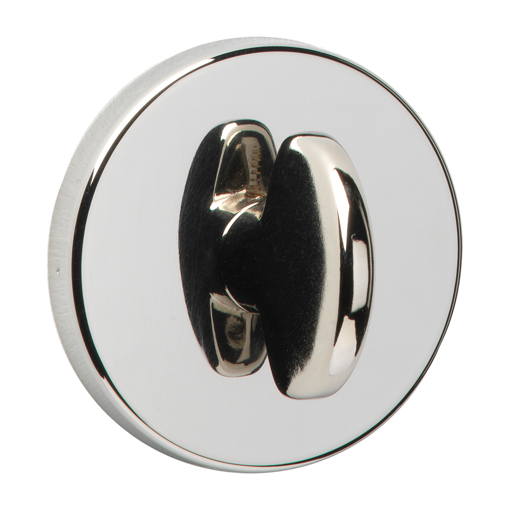 URFIC Easy Click Bathroom Turn and Release - Polished Nickel