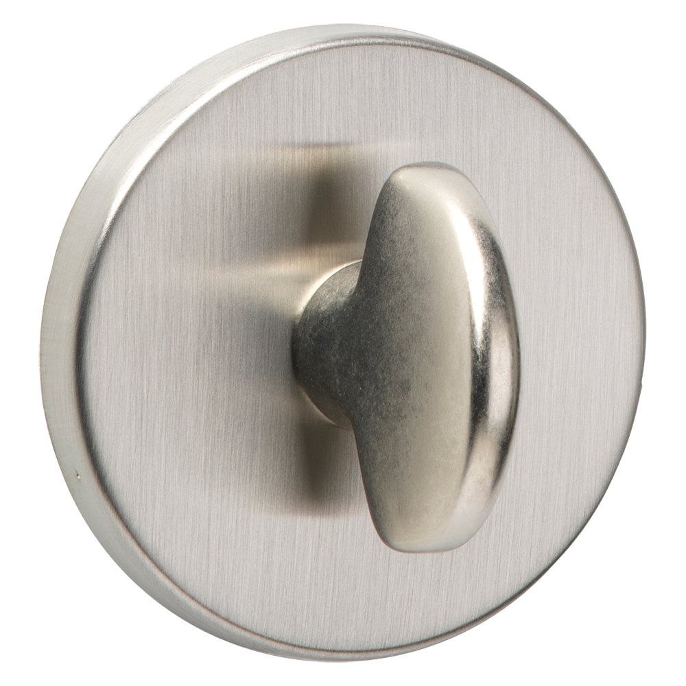 URFIC Easy Click Bathroom Turn and Release - Satin Nickel