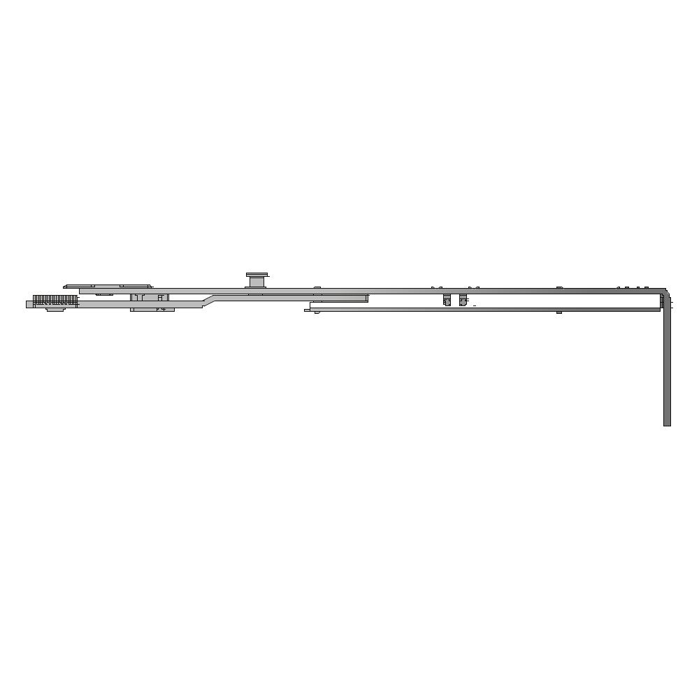 MACO PAS 24 Reverse Action Shootbolt - 300mm With Cam - (211834)