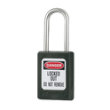 MASTER LOCK S31 Zenex Thermoplastic Safety Lock-Out Padlock - Black - KD
