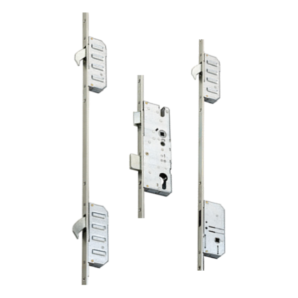 WINKHAUS Cobra Entryguard Lever Operated Latch & Deadbolt 16mm Flat - 3 Hook - 45/92