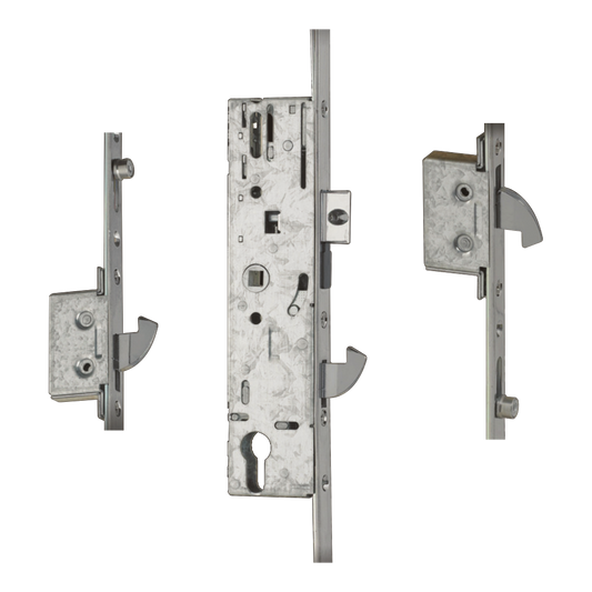 YALE YS170 Lever Operated Latch & Hookbolt Split Spindle - 2 Hook 2 Roller - 35/92 (YS170-3H2OR)