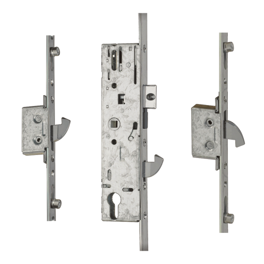 YALE YS170 Lever Operated Latch & Hookbolt Split Spindle - 2 Hook 4 Roller - 35/92 (YS170-3H4R)