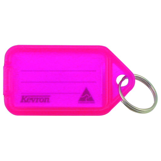 KEVRON ID30 Giant Tags Bag of 25 - Hot Pink x 25