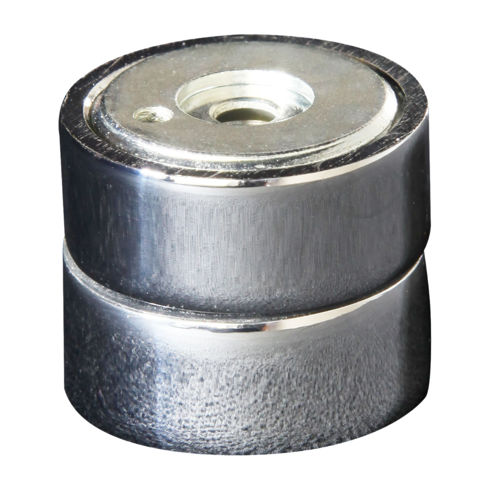 DEBAR Protec 25mm Magnetic Door Holder To Suit Flat Handle - Polished Chrome - 25mm