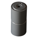 DEBAR Protec 65mm Magnetic Door Holder To Suit Lever/Lever Handle - Grey - 65mm
