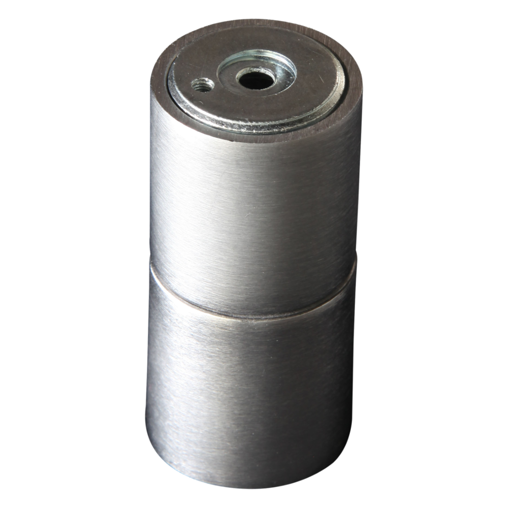 DEBAR Protec 65mm Magnetic Door Holder To Suit Lever/Lever Handle - Satin Chrome - 65mm