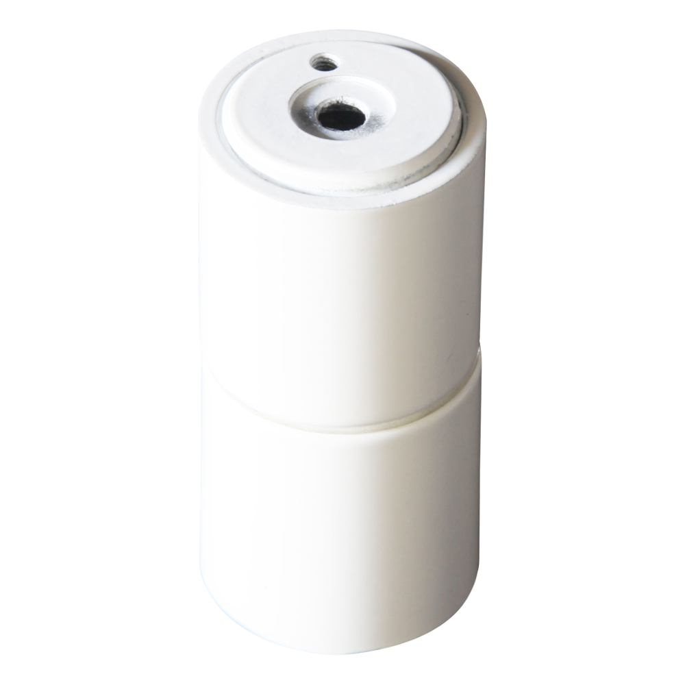 DEBAR Protec 65mm Magnetic Door Holder To Suit Lever/Lever Handle - White - 65mm