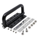 DEBAR Pull Hinge To Suit Visofold 1000 - Black - Open Out