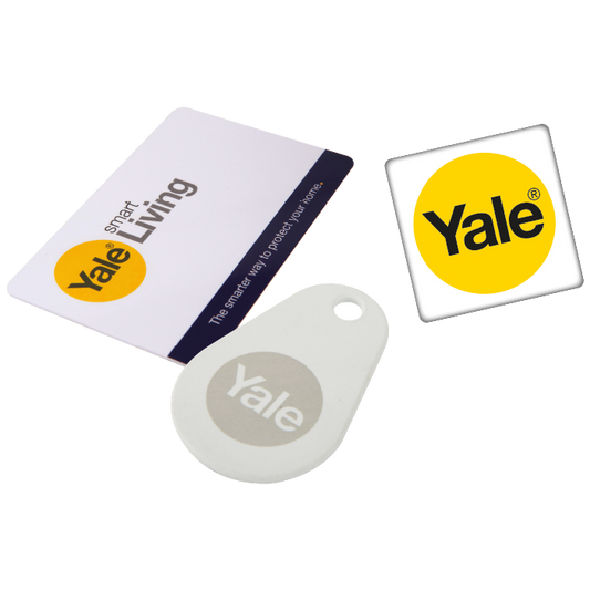 YALE Smart Lock Accessory Key Tag/Card Multi Pack - Key card/phone tag/key tag