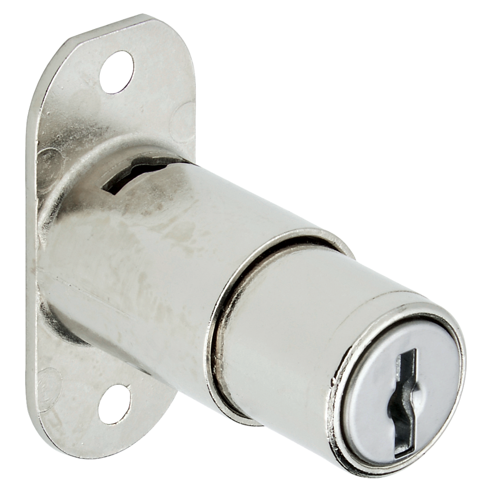 RONIS 18810 Flange Fix Furniture Push Lock - 23.5mm CP KD under “SM” MK Series