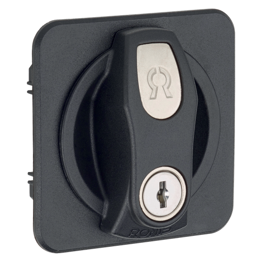 RONIS 23900 Master Keyed Black Flush Fit Handle - Black MK (CC Series)
