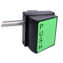 GATEMASTER SBQEDGL Bolt On Digital Exit Pushpad - LH - SBQEDGLL02 (40mm - 60mm)