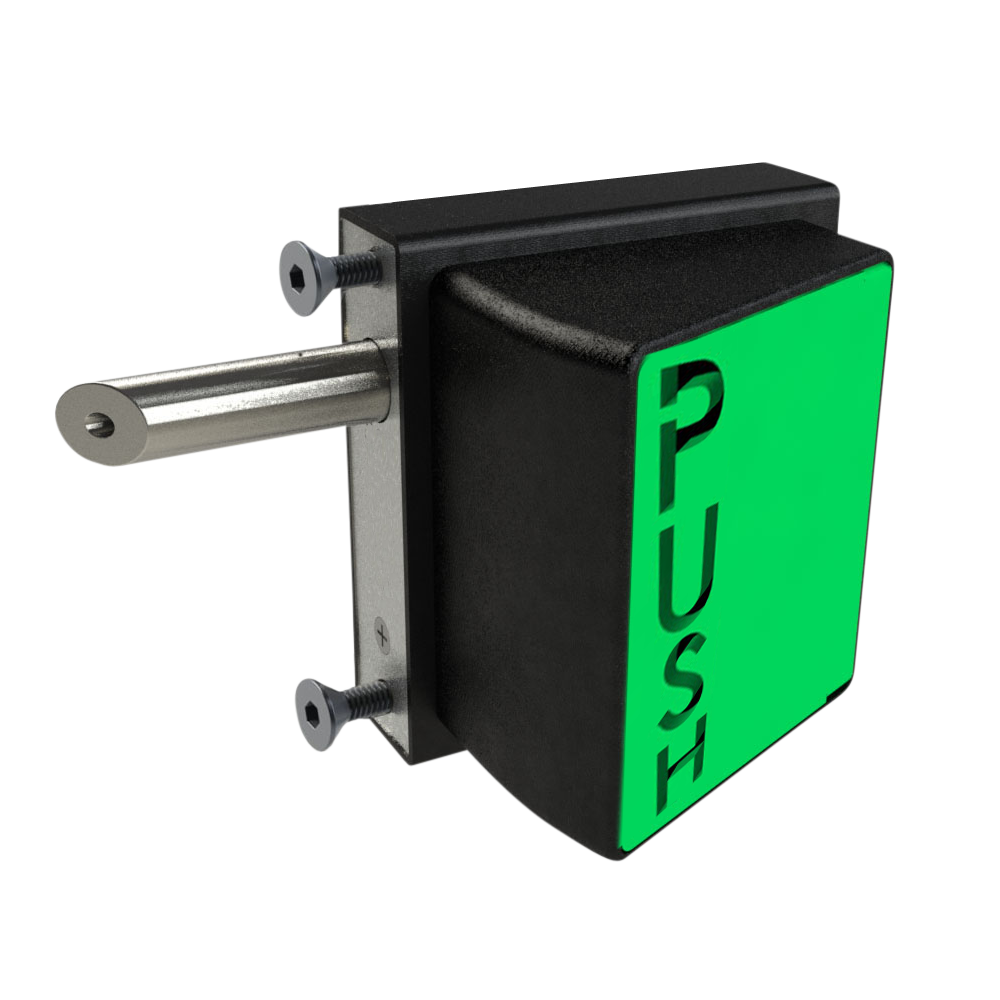 GATEMASTER SBQEKGL Bolt On Cylinder Exit Pushpad - LH - SBQEK6LL02 (40mm - 60mm)