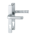 HOPPE London 72mm UPVC Lever Door Furniture 113/200LM - Silver