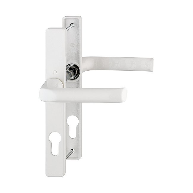 HOPPE London 72mm UPVC Lever Door Furniture 113/200LM - White