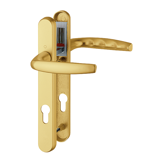 HOPPE Atlanta UPVC Lever Door Furniture 1530/3831N - Gold