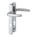 HOPPE Atlanta UPVC Lever Door Furniture 1530/3831N - Silver