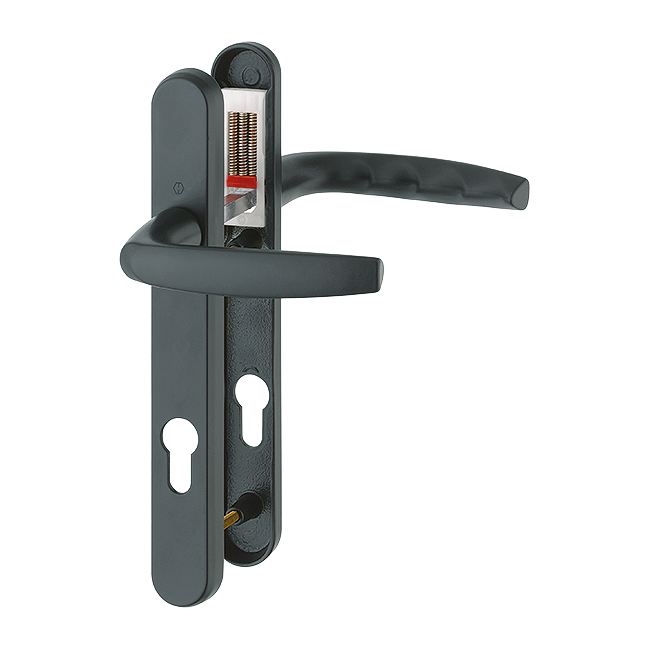 HOPPE Atlanta UPVC Lever Door Furniture 1530/3831N - Black