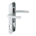 HOPPE Birmingham 92mm UPVC Lever Door Furniture 215mm Screw Centers 1117/3810N - White