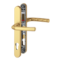 HOPPE Birmingham 92mm UPVC Lever Door Furniture 215mm Screw Centers 1117/3810N - Gold