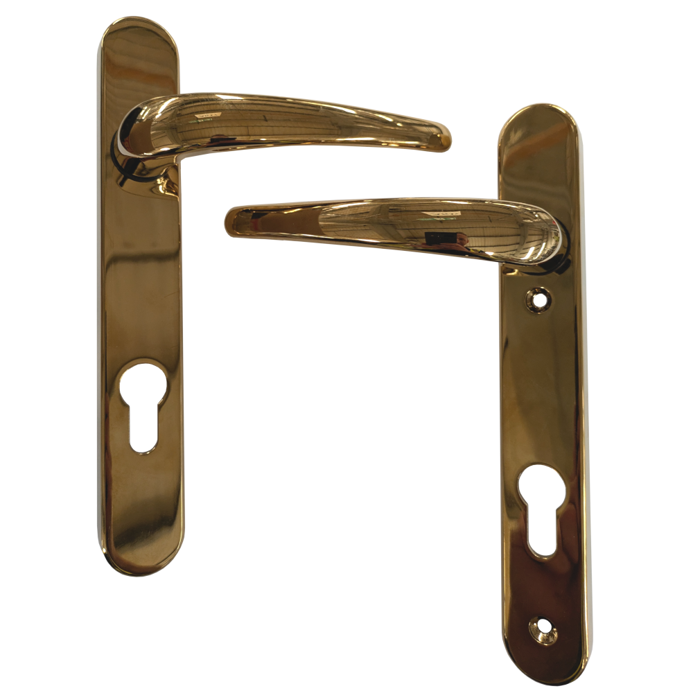 ERA Classic 92PZ UPVC Lever/Lever UPVC Furniture 3295 - PVD Gold - Display Boxed