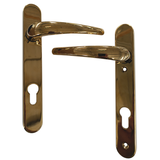 ERA Classic 92PZ UPVC Lever/Lever UPVC Furniture 3295 - PVD Gold - Display Boxed