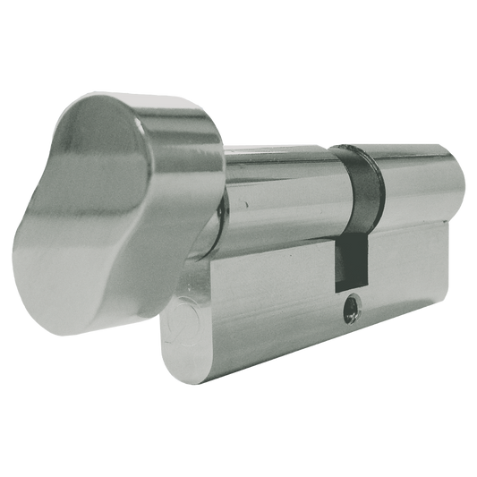 GreenteQ Gamma Euro Key & Turn Cylinder - 90mm 45/T45 (40/10/T40) KD NP