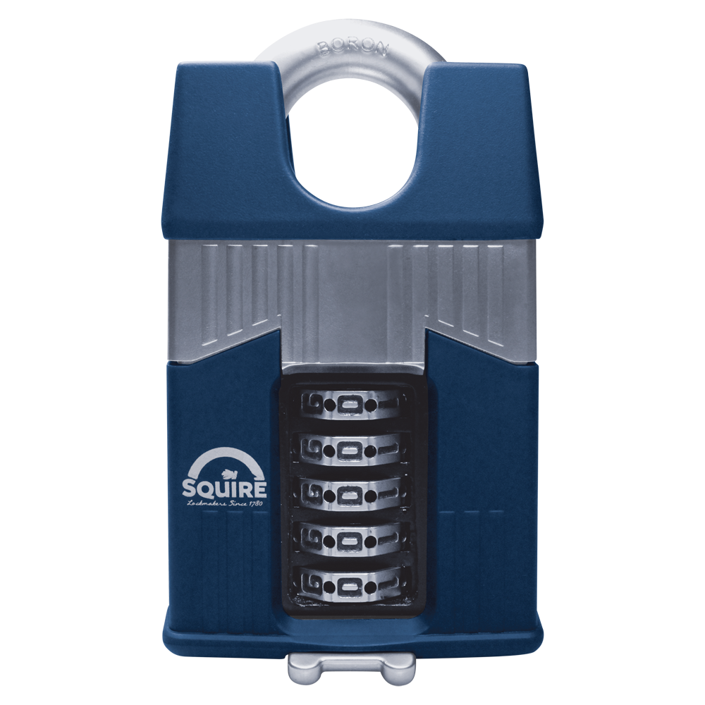 SQUIRE Warrior Closed Shackle Combination Padlock - 65mm Visi