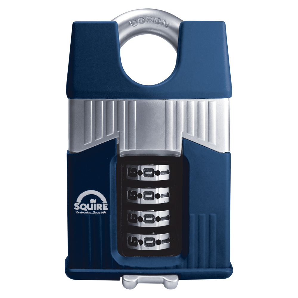 SQUIRE Warrior Closed Shackle Combination Padlock - 55mm Visi
