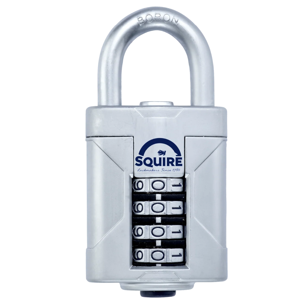 SQUIRE Vulcan Open Boron Shackle Combination Padlock - 50mm Visi