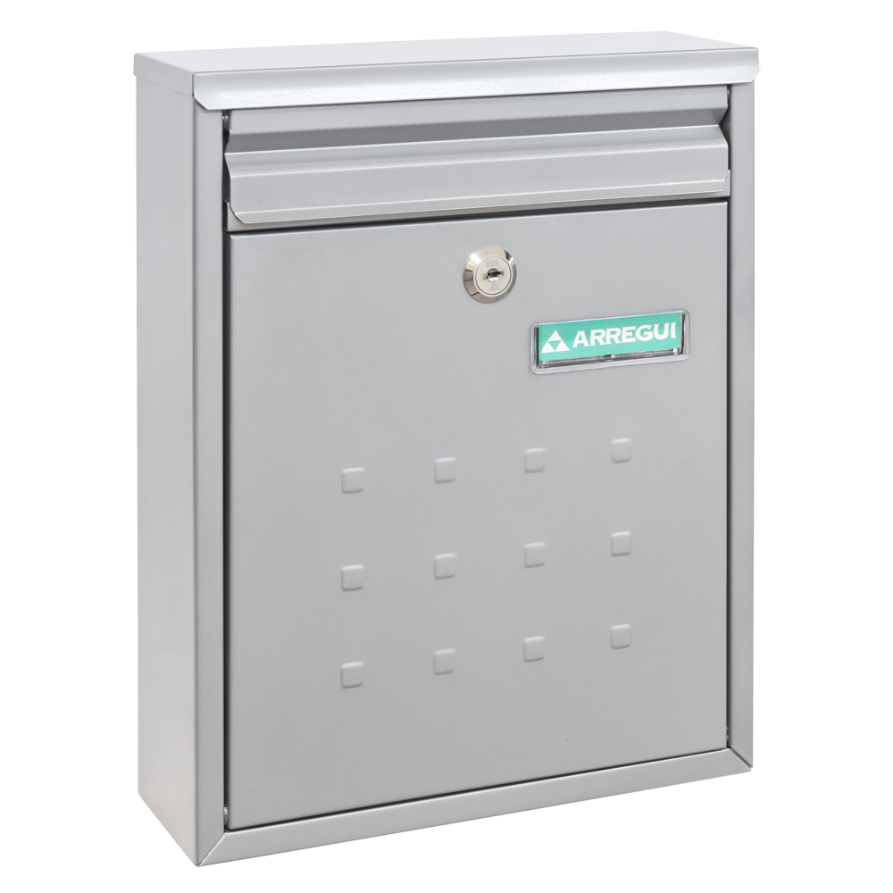 ARREGUI Dime Mailbox - Silver
