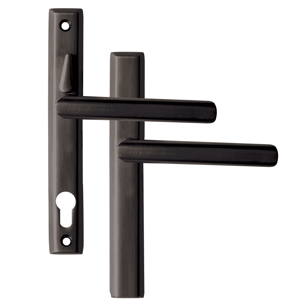 LOXTA Stealth Lever Handle (Blank External) - 211mm 92PZ - Polished Black