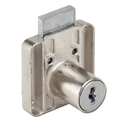 RONIS 4500 Square Drawer Furniture Lock - 22mm NP KA under “SM” MK Series