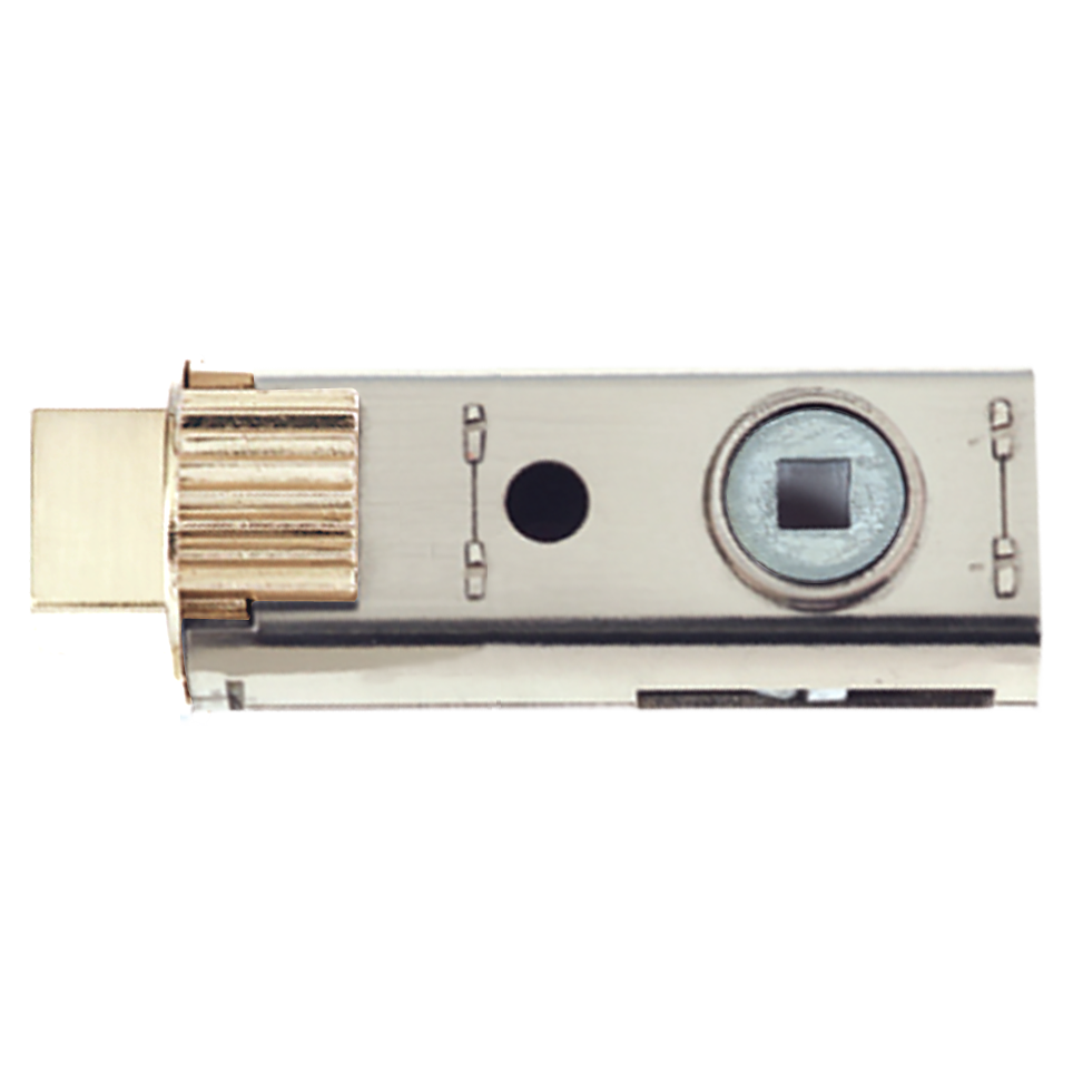 UNION Fastlatch Bathroom Privacy Tubular Latch Deadbolt - 60mm Polished Brass Deadbolt