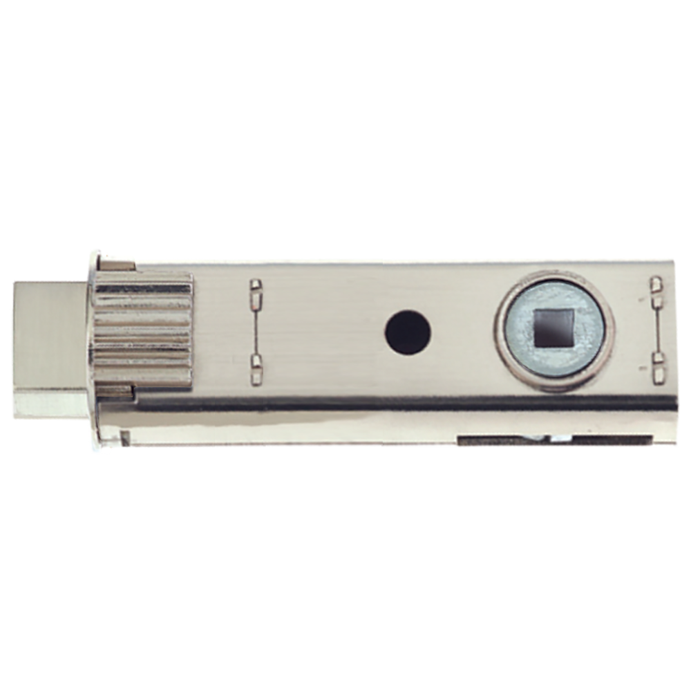 UNION Fastlatch Bathroom Privacy Tubular Latch Deadbolt - 73mm Satin Nickel Deadbolt