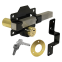 A PERRY Double Locking Long Throw Gate Lock - 70mm Double Locking