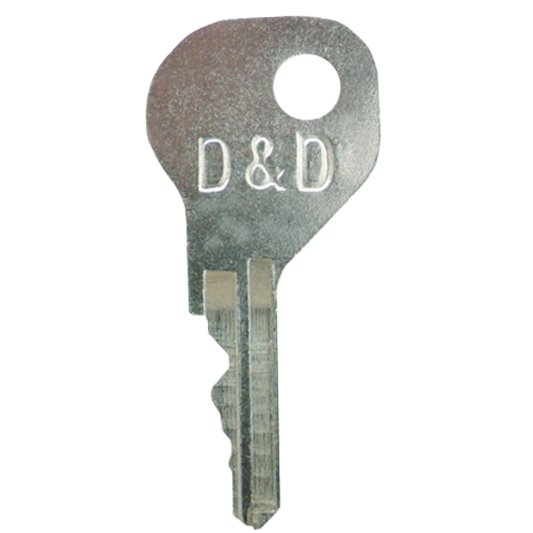 D&D Spare Wafer Key for MagnaLatch Gate Lock - MKEYDUP-SW