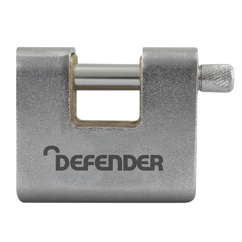 DEFENDER Armoured Warehouse Sliding Shackle Lock - 80mm KD
