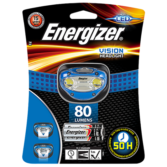 ENERGIZER Vision HD Headlight 80 Lumens - 80 Lumens