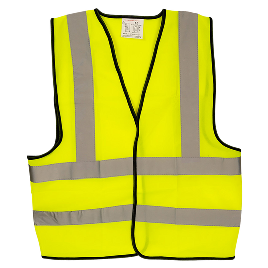 WARRIOR Hi Vis Yellow Safety Vest - XL
